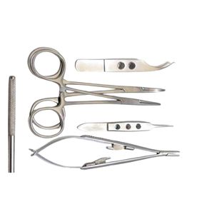 Kit de Limpieza Oftalmológica para Perros Grandes, Juego de Instrumentos Quirúrgicos Oftálmicos Veterinarios, Reutilizable, de Acero Inoxidable, para Hospitales Veterinarios - Product Image 3