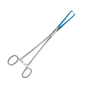 Schroeder Tenaculum 24cm Instrumento quirúrgico Fórceps de agarre ginecológico de acero inoxidable de alta precisión Médico - Product Image 1
