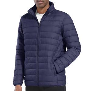 Chaqueta acolchada personalizada de alta calidad para invierno, cuello alto ligero con decoración bordada, estilo callejero - Product Image 1