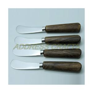 ชุดชีสด้ามจับฮอร์นจากธรรมชาติทำจากสเตนเลสสตีลเนยใบมีดสเตนเลสปลอดภัยสำหรับใช้ในโรงแรมสไตล์ยุโรป - Product Image 4