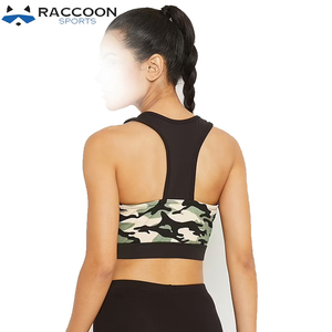 Women's Gym Yoga Sports <b>Bra</b>-High Quality Breathable Four-Way <b>Stretch</b> Eco-Friendly Sublimation Sports <b>Bra</b> by Raccoon Sports - Product Image 6