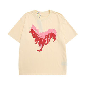 T-shirt Homme 100% Coton Haute Qualité Coupe Classique Couleur Personnalisée Broderie Vieillie Respirant Séchage Rapide Toile Vente Chaude - Product Image 5