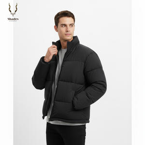 Chaqueta Acolchada de Lona con Capucha para Hombre, Proveedor de Fábrica OEM, Venta al por Mayor, Hecho a Medida, Cálida para Invierno, Ligera, Acolchada, Transpirable, Estilo Urbano - Product Image 2