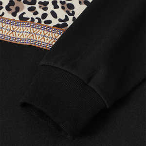 OEM tendencia gran oferta transpirable hombres sudaderas Premium alta calidad logotipo personalizado impresión de gran tamaño Casual pulóver - Product Image 4