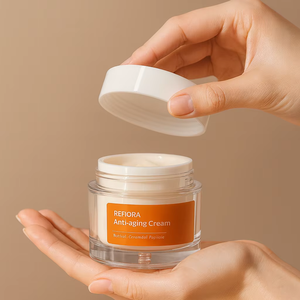 Crema Coreana per la Cura della Pelle con Retinolo, Collagene, Niacinamide e Ginseng - Anti-Età OEM/ODM Etichetta Privata per Tutti i Tipi di Pelle - Product Image 1