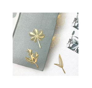 Marcador de latón de excelente calidad, papelería de alta calidad, venta al por mayor, marcador de libro de latón dorado personalizado, artesanía - Product Image 1