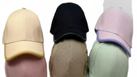 Casquettes de baseball unisexes de luxe 6 panneaux, impression par sublimation, personnalisables, vente en gros, mode, lettres à pois, sportives, en coton peluche