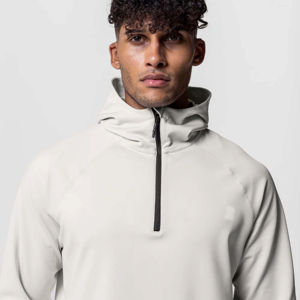 Sweat à capuche respirant pour hommes et femmes Vêtements de sport évacuant l'humidité en 100 coton pour la salle de sport et l'extérieur - Product Image 3