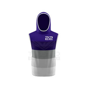 Sudadera sin Mangas para Hombre, Diseño Sólido, 100% Algodón Orgánico Ecológico, Secado Rápido, Personalizable, en Oferta - Product Image 1