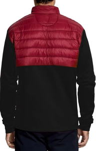 Vestes de golf OEM pour hommes Vestes d'hiver matelassées de golf décontractées et élégantes avec fermeture éclair complète pour hommes - Product Image 6