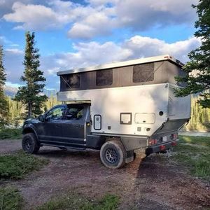 Expedition 6 Foot Pop up Pickup Camper para Expedition Truck Bed Pop up Slide en aluminio Truck Camper con ducha Pop up - Product Image 3