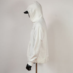 เสื้อฮู้ดดี้พิมพ์โลโก้ตามสั่ง OEM ปี 2026 ผ้าฝ้ายเนื้อหนา ใส่ได้ทั้งชายและหญิง เสื้อฮู้ดดี้โอเวอร์ไซส์สำหรับฤดูหนาว เสื้อฮู้ดดี้แบบสวมหัว เสื้อฮู้ดดี้แบบมีซิป - Product Image 4