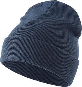 Gorro para niños y niñas 100% de punto de lana con características de tela suave lazos-accesorio cálido de invierno para la playa - Product Image 5