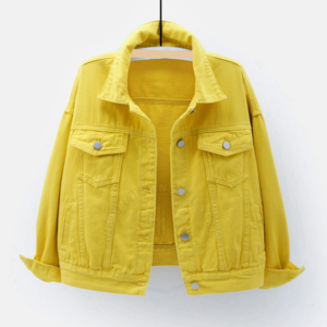 Nuevo diseño de chaqueta de mezclilla de las mujeres al aire libre personalizada ácido lavado chaqueta de mezclilla mejor venta al por mayor OEM personalizado chaqueta de mezclilla - Product Image 1