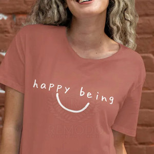 Camisetas a granel con estampado de hojaldre para mujer, logotipo personalizado disponible, Camiseta con estampado de hojaldre de estilo suelto de tendencia de verano - Product Image 3