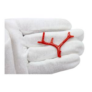 Palo de Coral rojo italiano Natural de 9 quilates, piedra preciosa suelta, Coral pulido en bruto, cantidad a granel disponible - Product Image 2