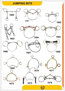 Bocados Antirretroceso de Acero Inoxidable Euro Cavall Industries para Estallidos, Modelo ECI-H327, Hecho en Pakistán - Product Image 6