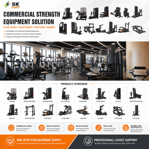 Attrezzatura Commerciale SK per <span class=keywords><strong>Palestra</strong></span>, Serie Completa di Macchine per Allenamento della Forza con Pesi a Perno per Club Fitness Professionali e Palestre di Hotel - Product Image 2
