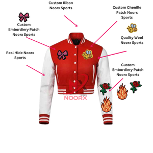 เสื้อแจ็กเก็ตขนสัตว์คุณภาพสูงสำหรับผู้หญิงมีสไตล์แขนหนังแท้กระดุมติดโลโก้ตามสั่งสำหรับฤดูหนาว - Product Image 3