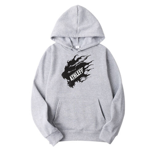 Sudaderas con capucha de Otoño Invierno para hombre, camisetas de lana de Color sólido holgadas de manga larga, sudadera de calle de alta calidad de poliéster 100% hecha a medida - Product Image 5