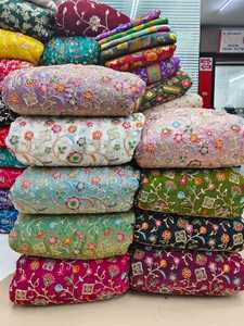 ผ้าเฟนดี้เนื้อนุ่มปักลาย สำหรับชุดแต่งงาน ของตกแต่งบ้าน ผ้าเฟนดี้สไตล์หรูหรา ผ้าไม่ทอสำหรับเฟอร์นิเจอร์สุดหรู สำหรับเด็กชายและเด็กหญิง - Product Image 3