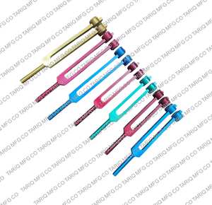 Kit de 7 diapasons en aluminium pour la guérison par vibrations, la relaxation et l'équilibrage énergétique TARIQ MFG CO - Product Image 6