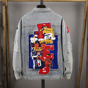 แจ็กเก็ตยีนส์พิมพ์ลายสำหรับทุกฤดู2025ฤดูหนาวฤดูหนาว - Product Image 2