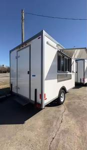 FAST New Customization Camión de comida rápida totalmente equipado Barra móvil Remolque Carro de helados Comida de café para ti - Product Image 4