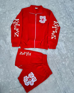 Ensemble coupe-vent et short zippé en nylon 100% de haute qualité pour homme Collection d'été personnalisée - Product Image 4