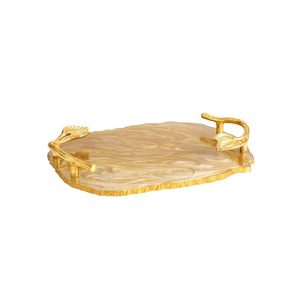 Wholesale <b>High</b>-quality Handmade Resin Model Serving Tray with Customizable Design for Home <b>Kitchen</b> <b>Table</b> Use Wedding Home Decor - Product Image 5