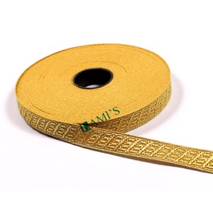 Trenza dorada de Mylar, encaje trenzado de gimp de galón, encaje trenzado de hilo de Metal personalizado para mangas de rango, tamaños personalizados - Product Image 3