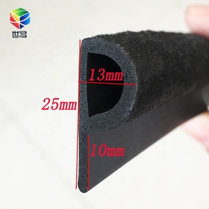 Sello de ingeniería hidráulica EPDM en forma de P Producto Anticolisión de goma para sellado y protección - Product Image 3