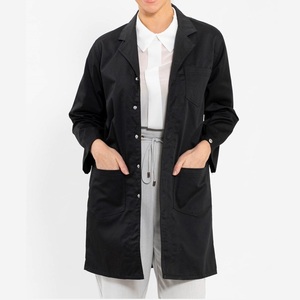 Uniformes médicos unisex de algodón de diseño personalizado, bata de laboratorio blanca, ropa médica, bata de laboratorio clínica transpirable - Product Image 3