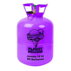 Planet Helium Party Helium Cylinder for Balloons 13L Disposable High Pressure Steel Tank 3.5kg Europe Filled Wholesale Pallet - Product Image 1