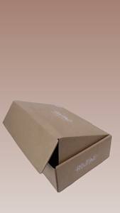 Boîtes de papier ondulé UV de marque privée boîte en carton d'emballage d'expédition de matériaux recyclés pour chaussures et vêtements à montage automatique - Product Image 5