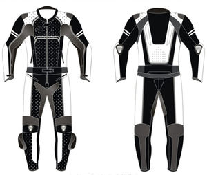 Traje de Motociclismo de Invierno para Hombre, Manga Larga, Cuero, Transpirable, Impermeable, Ignífugo, Logotipo Personalizado, Diseño de Una Pieza - Product Image 5