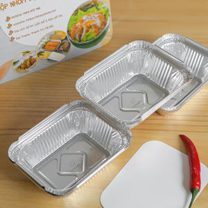 Contenedores de papel de aluminio desechables de alta calidad y contenedores de papel de aluminio reciclables fabricados en Vietnam - Product Image 6