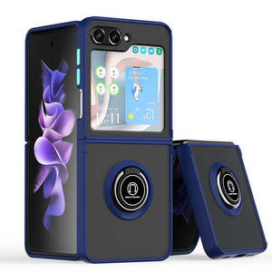 Étuis avec support magnétique pour Samsung Galaxy Z Flip7 Fe Samsung Galaxy Z Flip6 Bleu - Product Image 1