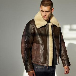 Chaquetas de cuero A2 para hombre, precio ajustable, fabricación profesional, la mejor calidad para chaquetas de cuero para hombre - Product Image 1