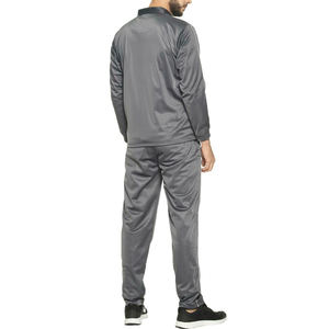 Survêtement d'entraînement pour hommes, impression personnalisée, survêtement à fermeture éclair en polyester de couleur unie - Product Image 2