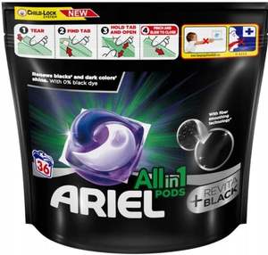 Cápsulas de Lavandería Ariel Todo en Uno + Revitalizante para Ropa Negra - 36 Piezas/36 Cápsulas para Ropa Negra - Product Image 3