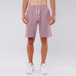 New Sale <b>Men's</b> Cotton Sportswear Casual Fleece Jogger <b>Shorts</b> <b>Zipper</b> <b>Pockets</b> Athletic Workout Gym Sweat <b>Shorts</b> Knitted Canvas - Product Image 5