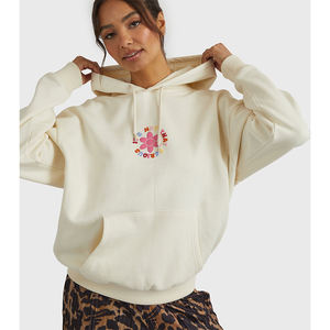 Sudadera con capucha para mujer, sudadera holgada con agujeros y hombros caídos, sudaderas con capucha informales de color claro para mujer, sudaderas con capucha de gran tamaño para mujer - Product Image 2