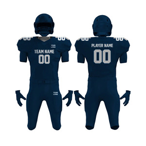 Nouvel Arrivage 2026 Ensemble d'uniformes de football américain respirant et confortable avec logo personnalisé, grande taille, short, haute qualité, OEM, 100% anti-UV - Product Image 4