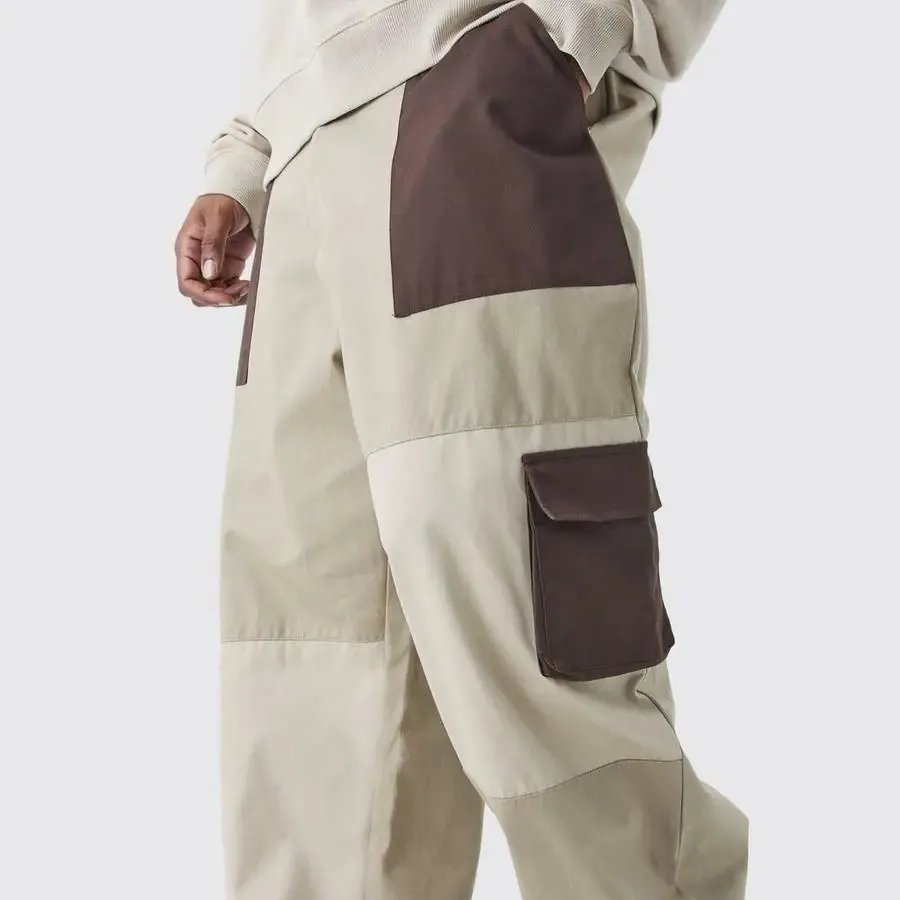 Pantaloni Cargo da combattimento mimetici da uomo pantaloni Casual in cotone Multi-tasca tuta stile Hip Hop pantaloni tattici