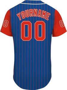 Camiseta de béisbol más vendida Ropa deportiva Servicios OEM Camiseta de béisbol Uniforme Botón Jersey Conjunto de uniforme de Béisbol Juvenil - Product Image 6