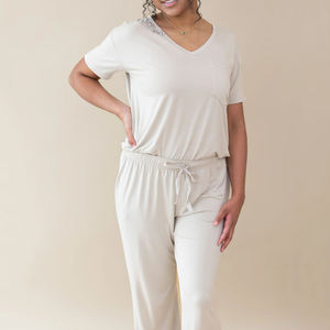 Conjunto de Pijama de Satén para Mujer, Elegante y Cómodo, Dos Piezas - Product Image 5