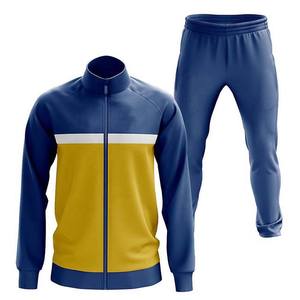 Fabricant de vêtements sur mesure Concevez vos propres hommes hiver décontracté survêtements vêtements de sport coton matériel contraste couleur deux pièces - Product Image 6