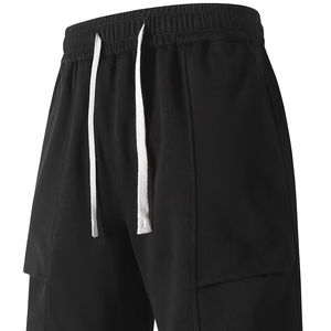 Pantalones Cortos Deportivos Transpirables de Malla 100% Algodón, Secado Rápido, Protección UV, Cintura Elástica, Ajuste Holgado para Hombre, para Gimnasio y Entrenamiento - Product Image 1
