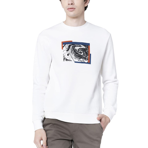 Premium Oversized Hooded Sweatshirt Set Custom Screen Print Cotton Crew Neck Sweatshirt with <b>Crop</b> <b>Top</b> Fleece 3D Pattern Winter - Product Image 6
